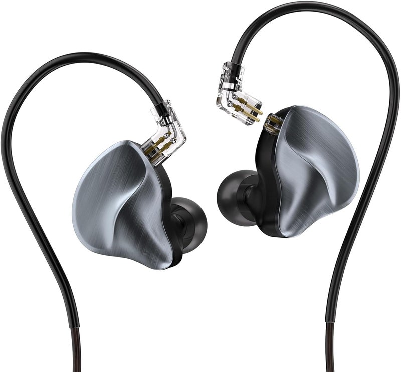 MAXAUX in Ear Monitors Earphones Wired IEM Headphones Without Microphone,1DD+1BA HiFi Bass,4N OFC Detachable Cable,Noise Isolating Earbuds for Musicians,Singers,Studio,Gaming,Stage Monitors,DJ,PC,PS5 - Image 1